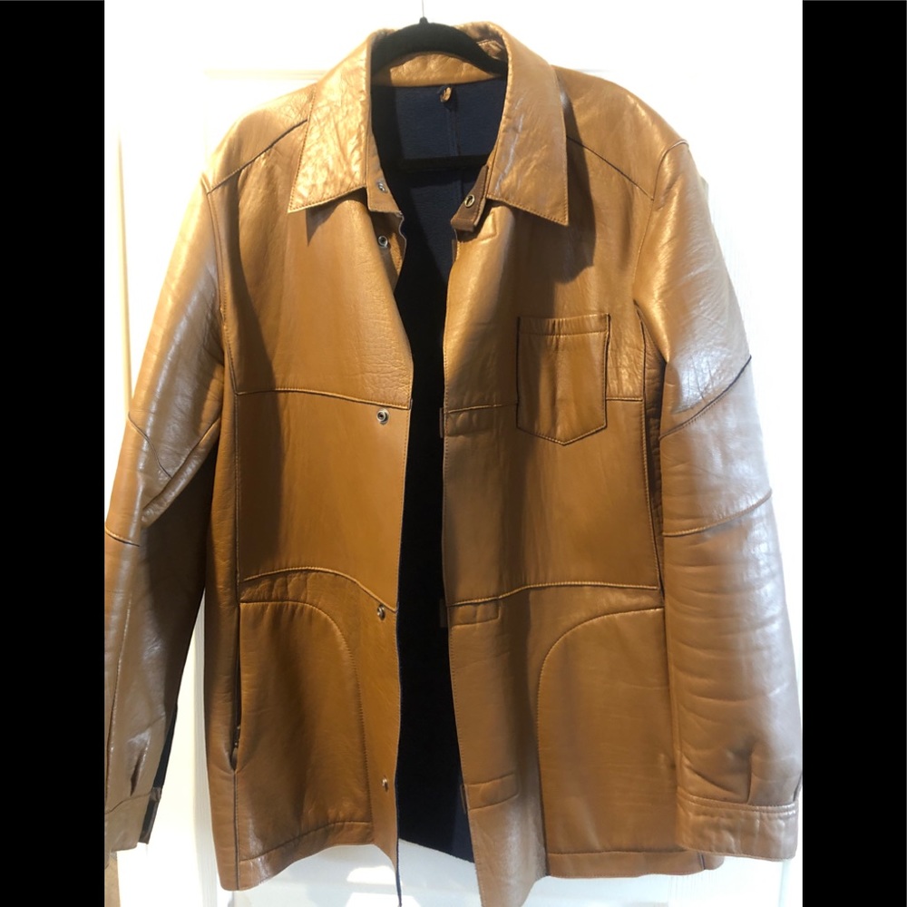 Men's Leather Coat